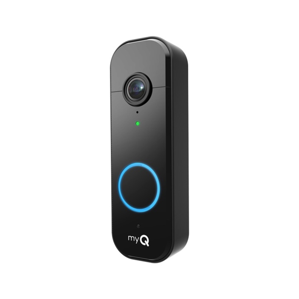 myQ Black Smart Video Doorbell